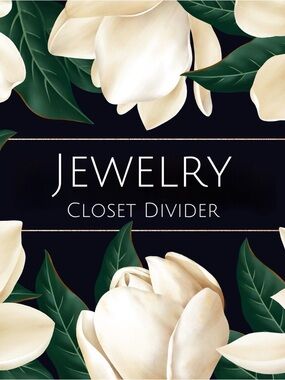 ✨ JEWELRY ✨ Closet Section Divider